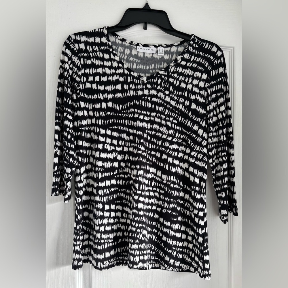 Susan Graver Liquid Knit Top